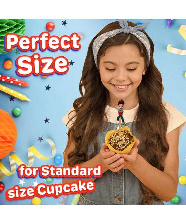 Paw Patrol Cupcake Topper Picks - Set of 24 - Buy Online on GoSupps.com