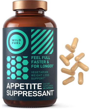 Wild Fuel Appetite Suppressant for Weight Loss - Garcinia Cambogia, Glucomannan, Leanbean - 60 Veggie Caps - Buy Online on GoSupps.com