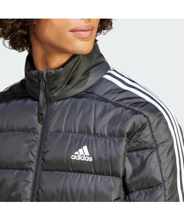 Buy Adidas Adult Essentials 3-Stripes Light Down Jacket for Men - L Black | International Shipping Available - Buy Online on GoSupps.com