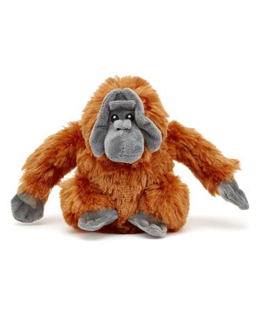 Zappi Co 100% Recycled Plush Orangutan Toy (22cm Width) Stuffed Soft Cuddly Eco Friendly animals Collection For New Born Child First kid - Buy Online on GoSupps.com