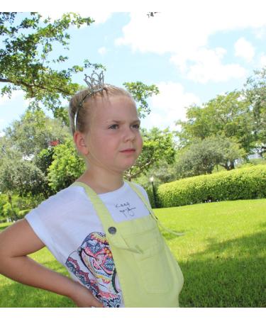 Birthday Crown for Girls - Silver Tiara for Kids, Queen Crown Headband - Women's Birthday Tiara - Buy Online on GoSupps.com