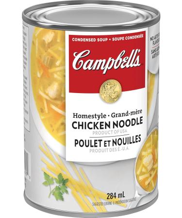 Campbell's Homestyle Chicken Noodle Soup 284ml 12-Count Chicken Noodle 3.41 kg (Pack of 1) - Buy Online on GoSupps.com