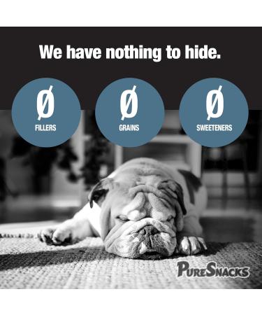 PureSnacks Air Dried Chicken & Sweet Potato Jerky Dog Treats 601g | 2 Ingredients - Buy Online on GoSupps.com