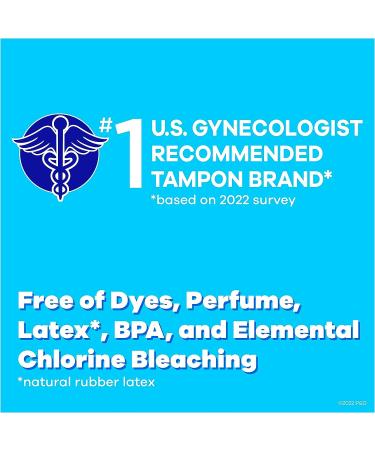 Tampax Pearl Ultra Absorbency Tampons, BPA-Free Applicator, LeakGuard Braid, Unscented - 64 Count (2 Packs of 32) - Buy Online on GoSupps.com
