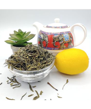 China Sencha Organic Green Loose Leaf Tea (200g) - Buy Online on GoSupps.com