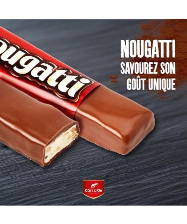 C te d'Or Nougatti - Milk Chocolate Nougat Bar - 100% Sustainable Cocoa - Display of 24 individual bars (30 g) - Buy Online on GoSupps.com