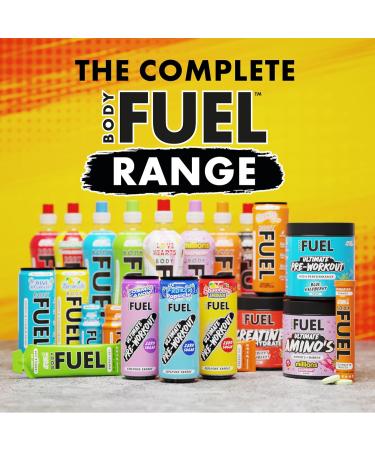 Applied Nutrition BodyFuel Pre Workout Energy Drink | Sugar Free 200mg Caffeine 1000mg Beta Alanine 2000mg Citrulline Vitamin B12 & B3 | (Pack of 12 Cans x 330ml) (Cosmic Candy) - Buy Online on GoSupps.com