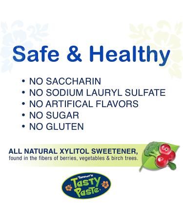 Tanner's Tasty Paste Cha Cha Chocolate - Kids Fluoride Toothpaste, Chocolate Flavored (4.2 oz) - Buy Online on GoSupps.com