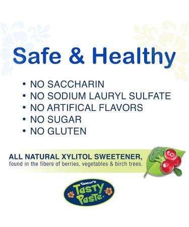 Tanner's Tasty Paste Variety Pack - Vanilla Chocolate & Orange Anticavity Fluoride Children's Toothpaste (3-Pack) - Safe & Effective for Kids - Buy Online on GoSupps.com