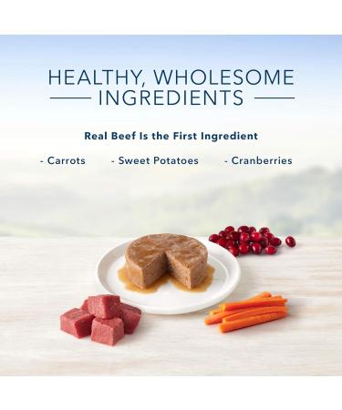 Blue Buffalo Pate Adult Beef Entree Wet Cat Food 5.5 oz Can Pack of 24 Beef Entr e 156 g (Pack of 24) - Buy Online on GoSupps.com