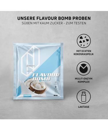 NeoSupps Flavor Bomb Powder - Low-Calorie Taste Enhancer for Baking & Diet | 15g Coconut Cream Flavor - Buy Online on GoSupps.com