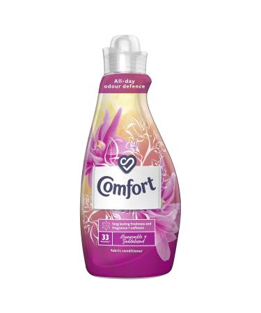 Comfort Honeysuckle & Sandalwood Fabric Conditioner all-day odour defence for your clothes for long-lasting freshness and fragrance + softness 33 washes 1.16 L Honeysuckle 1.16 l (Pack of 1)