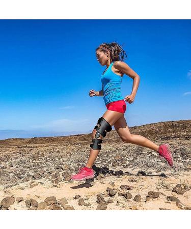 Adjustable Hinged Knee Brace for Arthritis & Joint Pain Relief - Lightweight Stabilizing Support for Recovery (Left Color - Buy Online on GoSupps.com