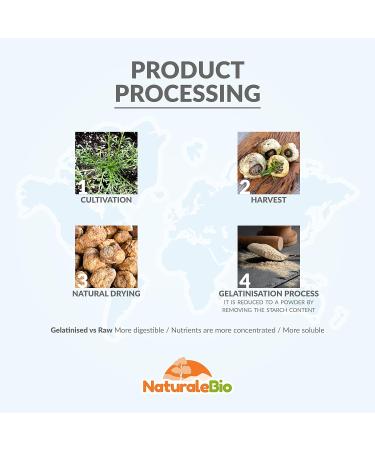 Organic Maca Powder 1kg - Pure Peruvian Maca Root, Vegan-Friendly - Gelatinised, NaturaleBio - Buy Online on GoSupps.com