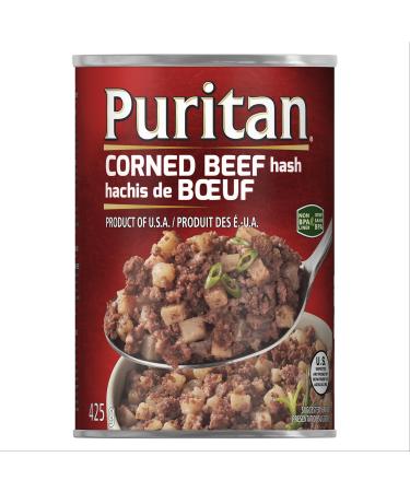 Puritan Corned Beef Hash 425g 24 Count 425 g (Pack of 24) Corned Beef Hash