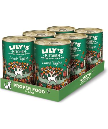 Lilys Kitchen Grain-Free Lamb Tajine Wet Dog Food - 6 x 400g Cans | Natural Adult Dog Food | International Shipping - Buy Online on GoSupps.com