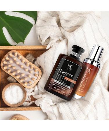 HC Care Shampoo and Lotion HC complex 100% herbs | Shampoo 340 ml + Hair care lotion 100 ml | Damaged dry and thick hair (Brazilian dry hair) - Buy Online on GoSupps.com