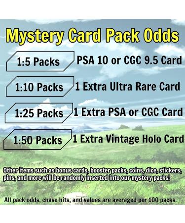 Graded Pokemon Card Mystery Pack | Guaranteed Grade 8+ PSA/CGC Card + Ultra Rare | Vintage & Modern Cards | Mythic Edition - Buy Online on GoSupps.com