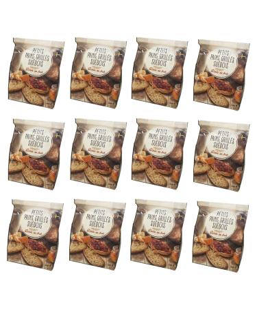 Set of 12x Swedish Toasted Buns - 225g Pack