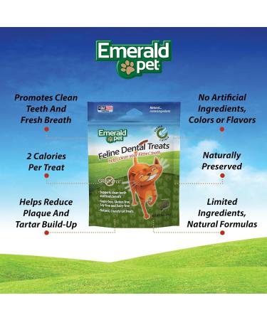 Emerald Pet Grain Free Catnip - Natural Dental Treats for Cats | 85g Catnip - International Shipping Available - Buy Online on GoSupps.com