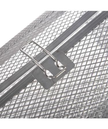 Spactz 12 x 18 cm Stainless Steel Swivel Cage for Roasted Coffee Beans Roasted Nuts Toasted Cage - Buy Online on GoSupps.com