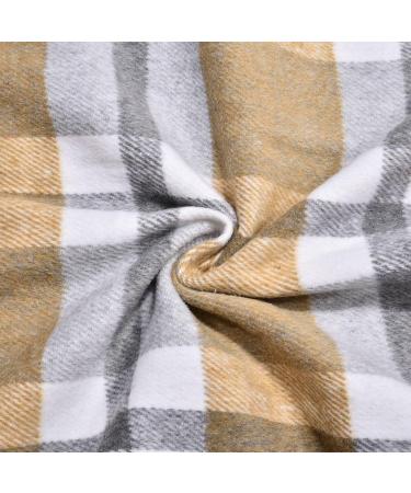 Gefomuofe Blouse Women's Loose Tunic Cotton Linen Blouse Summer Tunic Summer Oversized Casual Look Shirt Blouse O-Neck with Button Placket and Pocket Elegant Plain Office Blouses Office Shirt Khaki L - Buy Online on GoSupps.com