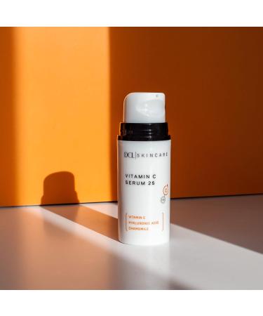 DCL Skincare Vitamin C Serum 25 - High Potency 25% Anti-Aging Formula with Amino & Hyaluronic Acids | 1 Fl Oz - Shop Now - Buy Online on GoSupps.com