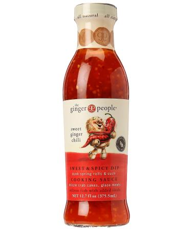 Ginger Sweet Chili Sauce  Sweet and Spicy Dip Cooking Sauce | Organic and Brings Natural Taste of Ginger, Chili, and Red Pepper | Full of Life and Good Health | 12.7 oz