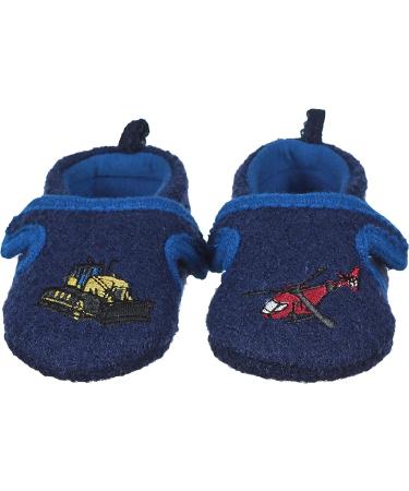 Sterntaler Boy's Baby Booties Boots Blue Marine - Size 2 UK | 5301964 - Buy Online on GoSupps.com