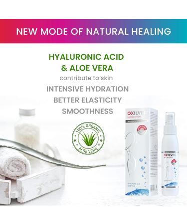 OXILVER SKIN Solution for Antiaging & Care of Dry Red Atopic Inflammed Acne-prone Skin Active Oxygen Ionized Silver Aloe vera Hyaluronic Acid 100 ml  - Buy Online on GoSupps.com