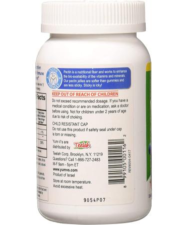 YUM-Vs Vitamin D Gummies for Kids - 1000 IU, Yummy Berry Flavor, 60 Ct - Kosher, Halal, Gluten Free - Buy Online on GoSupps.com