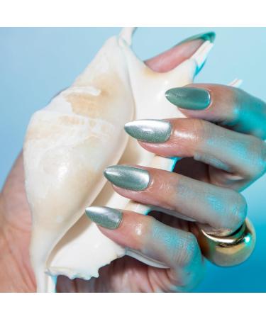 Chillhouse Chill Tips Limited | Sea Siren Press On Nail Kit (Almond) - Shop Internationally for Stylish Nails - Buy Online on GoSupps.com