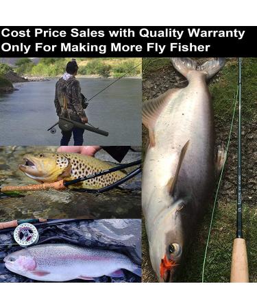 Maxcatch Extreme Fly Fishing Combo Kit - 5wt 90 4pc Rod, 5/6 Reel - Starter Outfit with Protective Travel Case - Buy Online on GoSupps.com