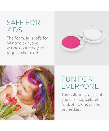 Navaris Children's Hair Color Chalk Set - 8 Washable Water-Soluble Shades for Boys & Girls - Buy Online on GoSupps.com
