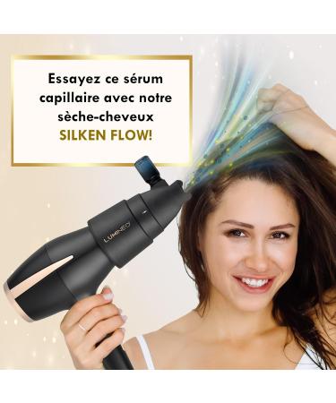 Lumineo Hair Serum with Black Seed Oil Malachite and UV Filter - ideal for Lumineo Hair Dryer with Serum Diffuser - Buy Online on GoSupps.com