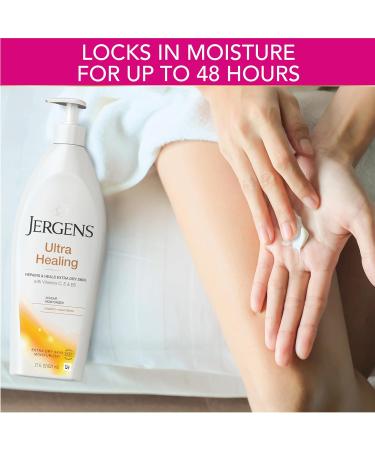 Jergens Ultra Healing Extra Dry Skin Moisturizer 21 Ounces - Buy Online on GoSupps.com