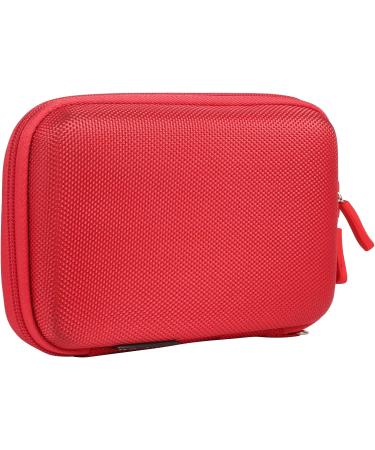 Diabetic Supplies Travel Case Organizer Bag - Small Red Diabetes Testing Kit Case - Buy Online on GoSupps.com