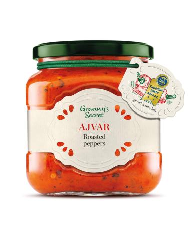Ajvar Roasted Red Pepper Relish 550g by Granny's Secret