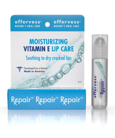 Effervess  Vitamin E Lip Care - Soothes and Hydrates Dry Cracked Lips - Made in USA