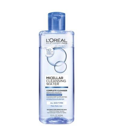 L'Oreal Micellar Cleansing Water All Skin Types 13.5 fl oz (400 ml)