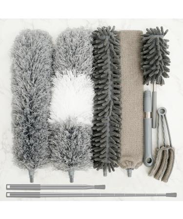 Abizarch Ceiling Fan Cleaner with Extension Rod Set Soft Microfibre Ceiling Fan Duster Removable and Bendable for Cleaning Ceiling Fans ZHAZHAMO(Style 1) - Buy Online on GoSupps.com