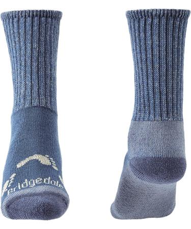 Bridgedale Unisex Kids Hike All Season Merino Endurance Socks | Storm Blue - International Shipping Available - Buy Online on GoSupps.com