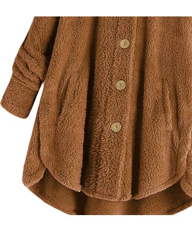 Women's Fleece Plush Jacket - Warm Breathable & Cozy Zippered Wool Sweater - Autumn Winter Coat with Hood - Buy Online on GoSupps.com