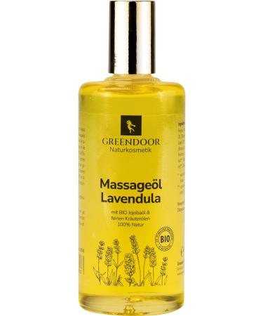 Greenendoor natural cosmetics massage oil lavendula 100ml relaxing massage oil purely natural jojoba oil 100% nature with lavender oil and rosemary oil relaxation also in pregnancy gifts