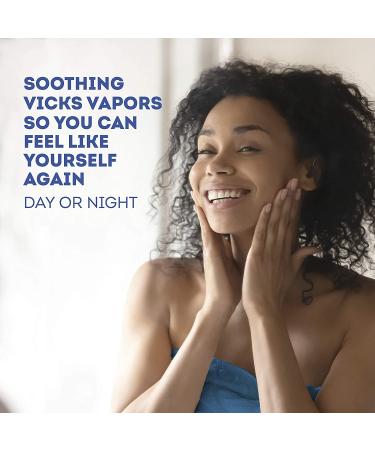 Vicks VapoShower Plus Shower Bomb Tablets - Soothing Aromatherapy with Eucalyptus and Menthol - 12 Non-Medicated Tablets - Buy Online on GoSupps.com