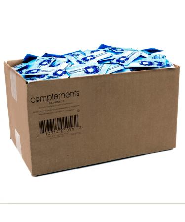 Complements Zero Calorie Aspartame Blue Sweetener Packets, 2000 Count Blue (Aspartame) - Buy Online on GoSupps.com