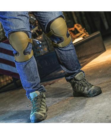 EMERSONGEAR Tactical Knee Pads - Combat Knee Cap Protector for Paintball, Airsoft, Military, Army - Upgraded Version - One Size - Buy Online on GoSupps.com