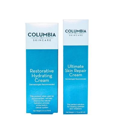 Columbia Ultimate Skin Repair Cream - Medical-Grade Therapeutic Treatment for Damaged Skin | 1.70 fl oz - International Shipping Available - Buy Online on GoSupps.com