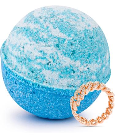Kate Bissett Southern Magnolia Bath Bomb with Surprise Jewelry | Handmade in USA | Bubble Spa Bath | Ring Size 08 Magnolia Ring - Buy Online on GoSupps.com